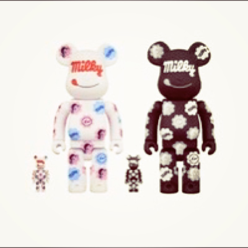 藤原浩THE CONVENI COLOR MILKY BE@RBRICK BLACK MILKY 奶妹| 蝦皮購物