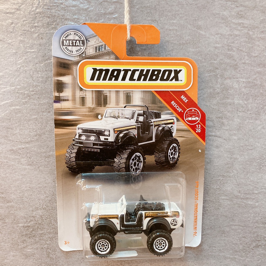 (小賈車庫) 1/64 MATCHBOX 火柴盒 '76 INTERNATIONAL SCOUT 4X4 | 蝦皮購物