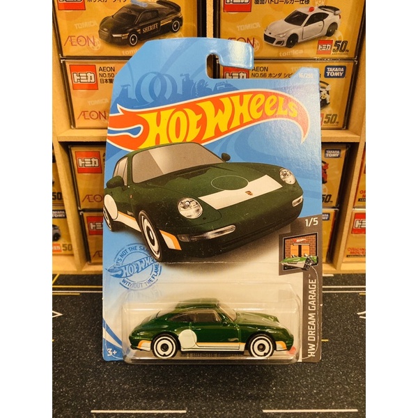 風火輪HotWheels 普卡'96 Porsche Carrera 綠色款全新吊卡未拆| 蝦皮購物