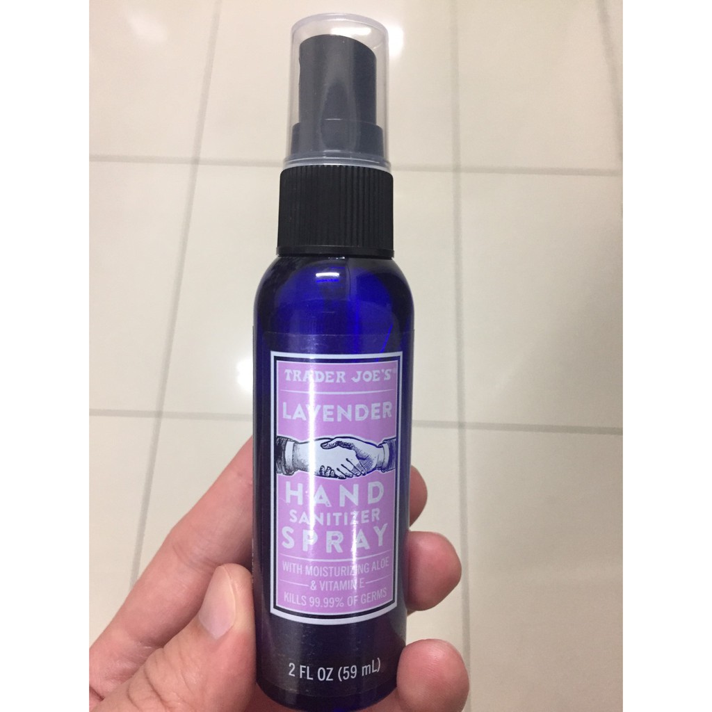 Trader Joe's Lavender Hand Spray 代購薰衣草乾洗手噴霧式59ml | 蝦皮購物