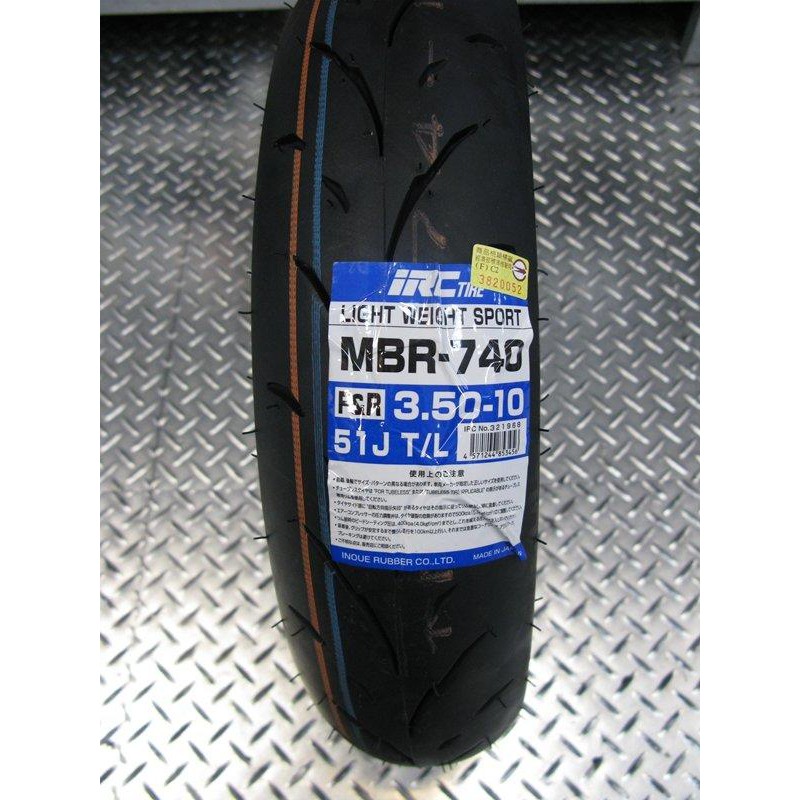 激安 ＩＲＣ 3.00-10 350-10 ＭＢＲ-740 サマースペシャル タイヤ交換 ＳＮ ＦＮ ＦＰ サーキットに 売り切り - オートバイ