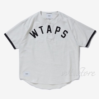 WTAPS 22SS LEAGUE / SS / COTTON. FLANNEL 短袖襯衫 棒球衫