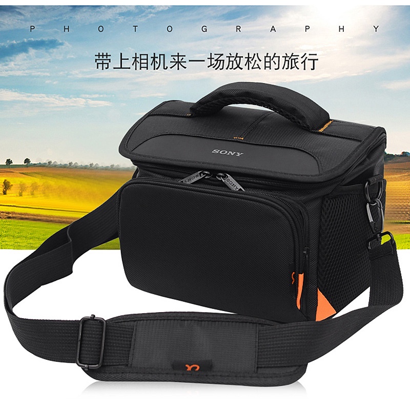 ax700【單肩相機包】耐磨耐刮 單眼相機 攝影機 橫款大號 附防雨罩 適用AX700 CX450 CX405 | 蝦皮購物