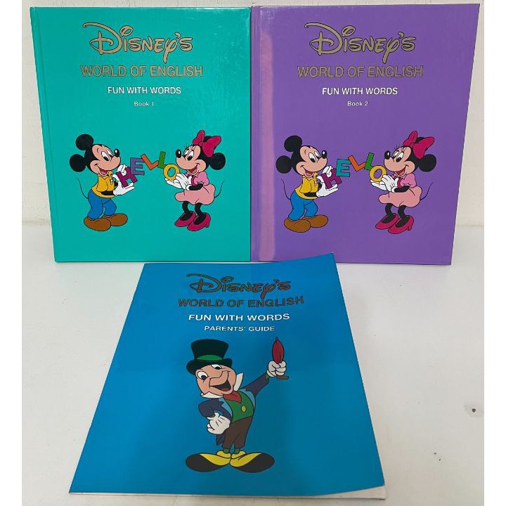 寰宇迪士尼美語Fun with words 2本課本+ 手冊Disney's World of