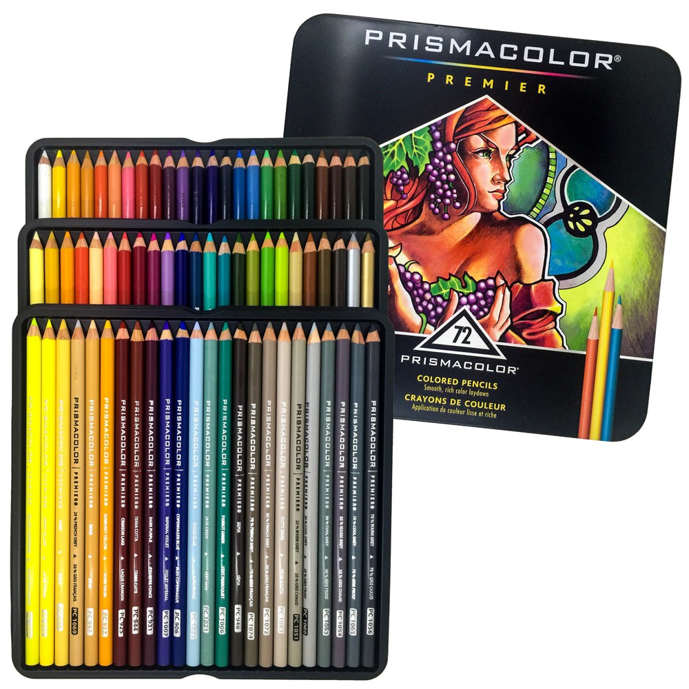 色鉛筆油性【茉莉生活風格】美國Prismacolor Premier 頂級油性色鉛筆72 