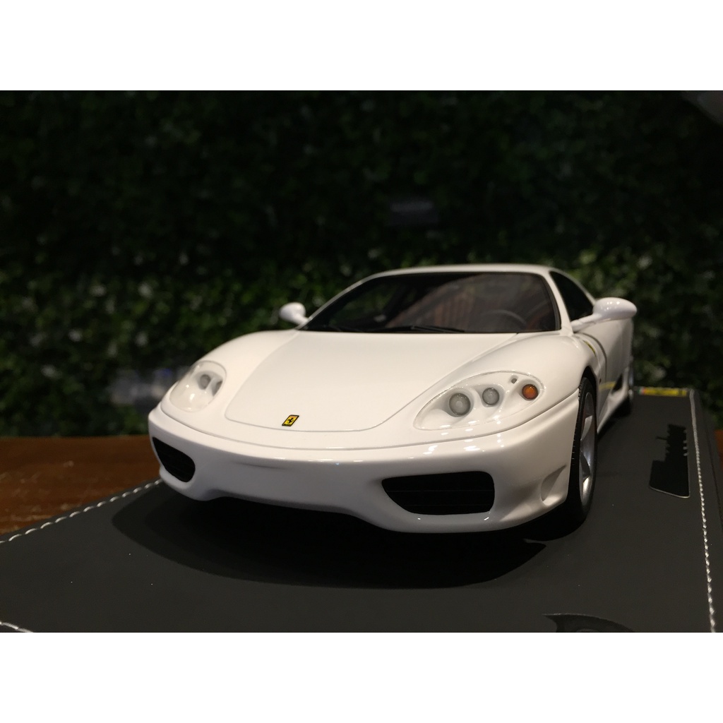 1/18 BBR Ferrari 360 Modena 1999 Bianco P18172C【MGM】 | 蝦皮購物