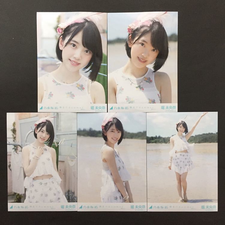 乃木坂46 堀未央奈 裸足でsummer 生写真 選抜ver 出くわす