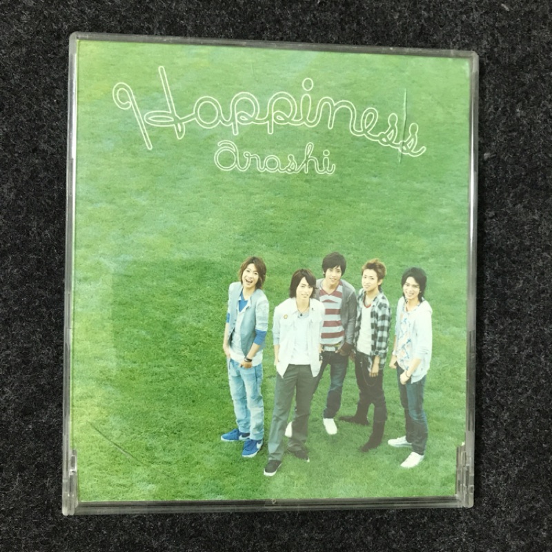 保留中 ARASHI 嵐 Happiness 日版通常盤 單曲 CD 大野智 櫻井翔 相葉雅紀 二宮和也 松本潤