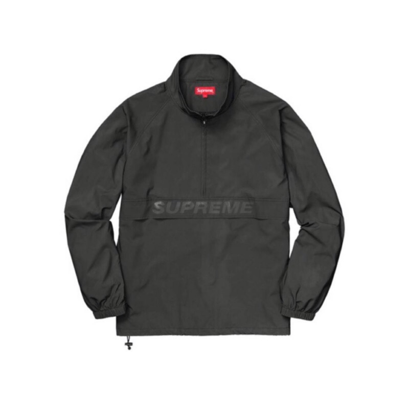 Supreme reflective half zip pullover | 蝦皮購物