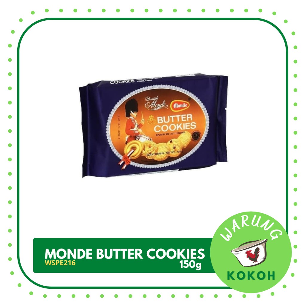 MONDE BUTTER COOKIES 150g 蝦皮購物