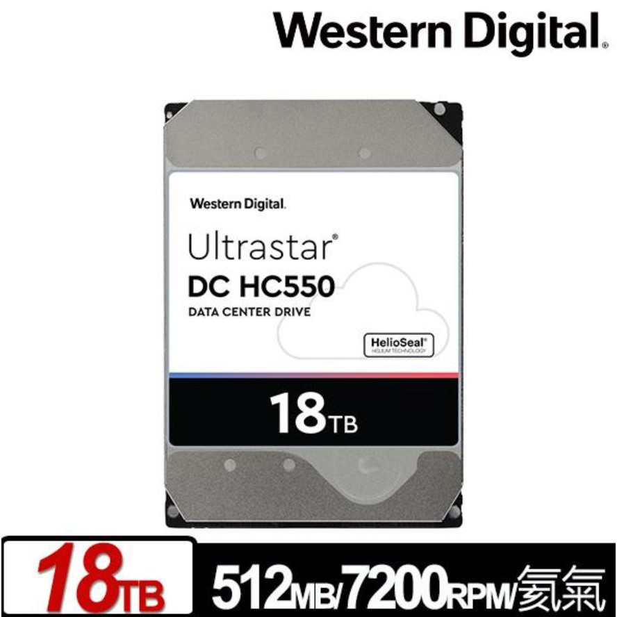 WESTERN DIGITAL HDD 18TB 新品未使用-