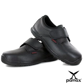 PAMAX 帕瑪斯-皮革製高抓地力安全鞋/ PZ11301FEH-黏貼式/男女尺寸3-13-大尺碼