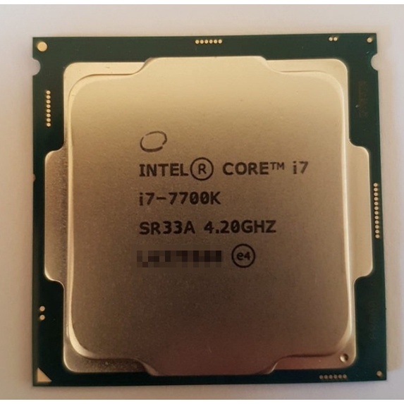 Intel i7 7700K 8M快取 4.5GHz 7代CPU 1151腳位 另有 6700K 效能勝i7-7700