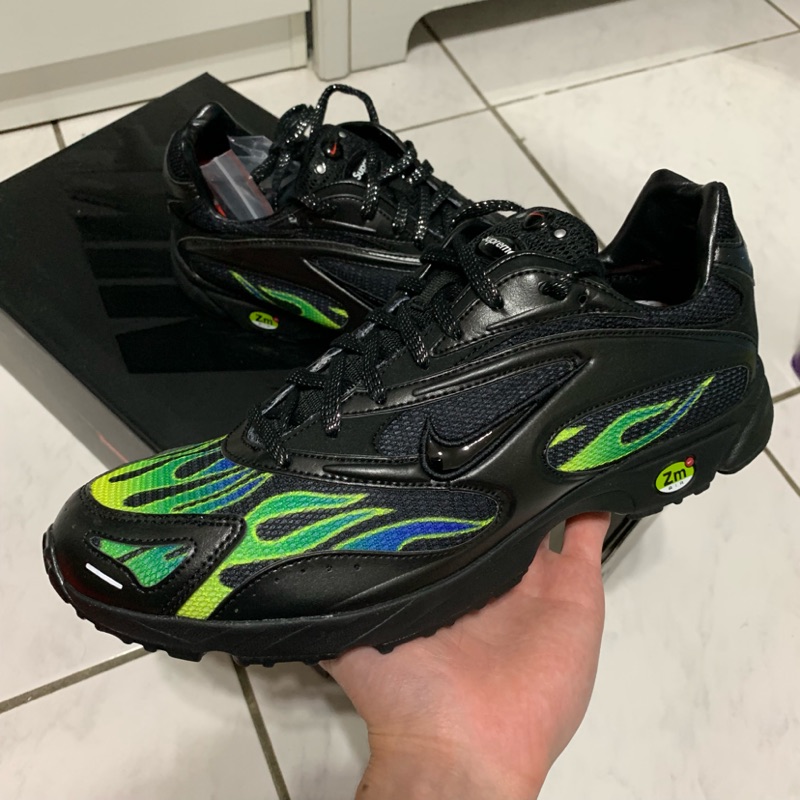 Supreme X Nike Air Streak Spectrum Plus Black 聯名火焰| 蝦皮購物