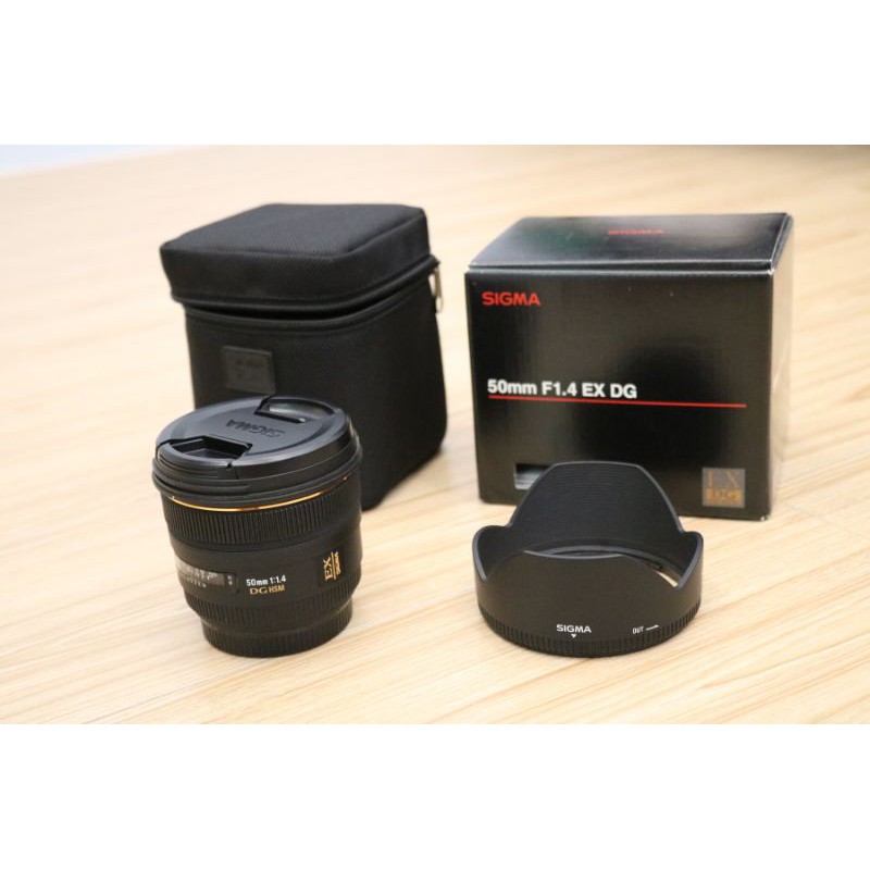 Sigma 50mm F1.4 EX DG HSM FOR Canon公司貨| 蝦皮購物
