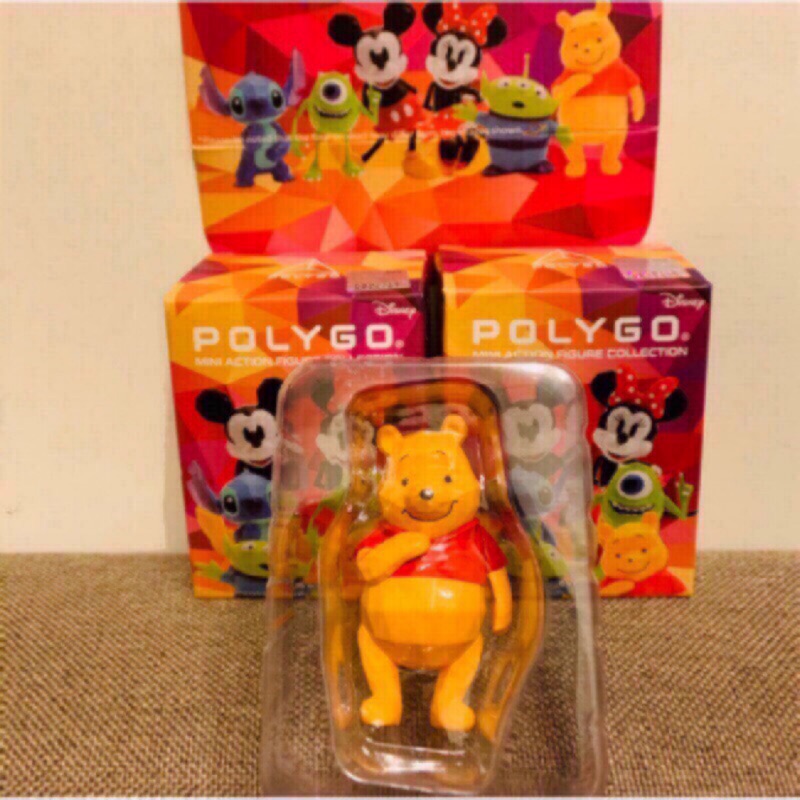 最後ㄧ隻」千值練POLYGO 現貨Mini款小熊維尼Winnie the Pooh 台灣快閃