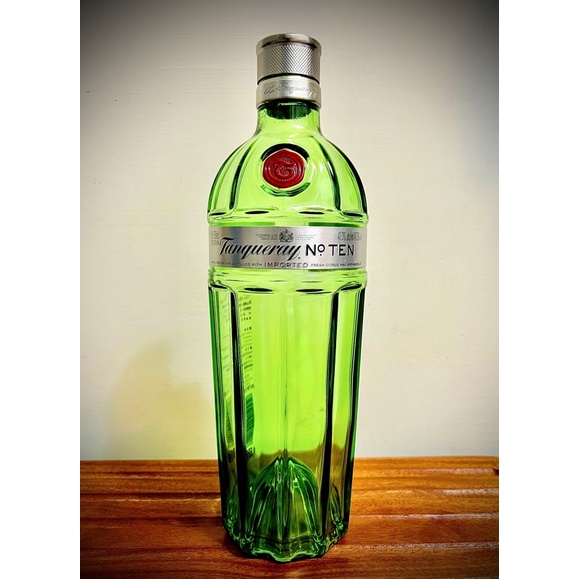 Tanqueray TEN (坦奎瑞10號琴酒)、空酒瓶、DIY酒瓶燈空瓶、裝飾、瓶子、居家擺設、美術酒瓶