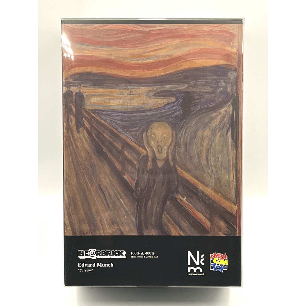 BE@RBRICK Edvard Munch “Scream” 100％ ＆ 400％ Original