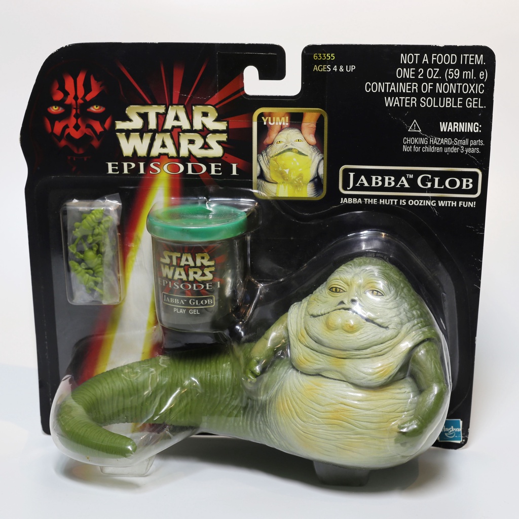 星際大戰賈霸jabba the hutt star wars 絕版早期可動人偶孩子寶hasbro