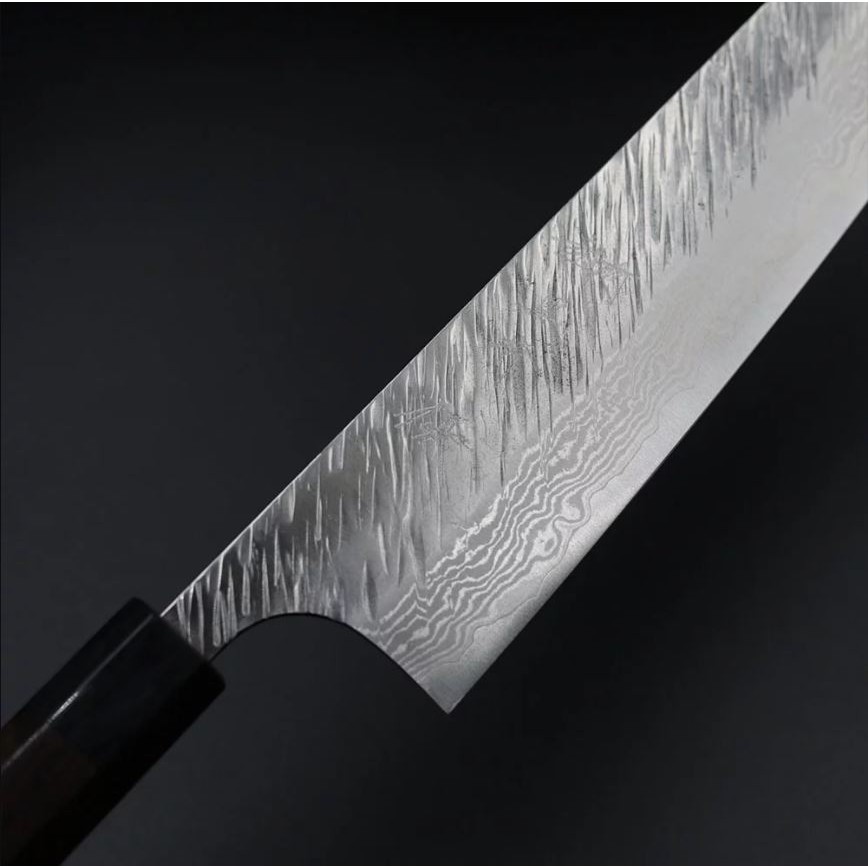現貨][可信用卡分期]日本製越前打刃物黑崎優風神牛刀240mm VG10鋼鎳