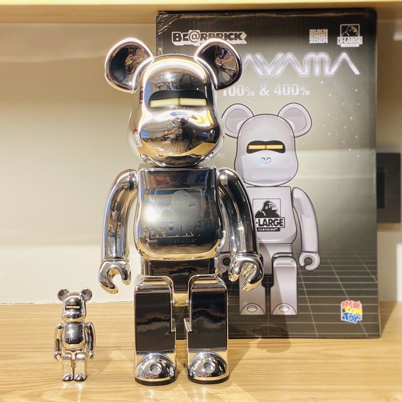 代引き可 ベアブリック BE@RBRICK XLARGE コラボ 100% 400