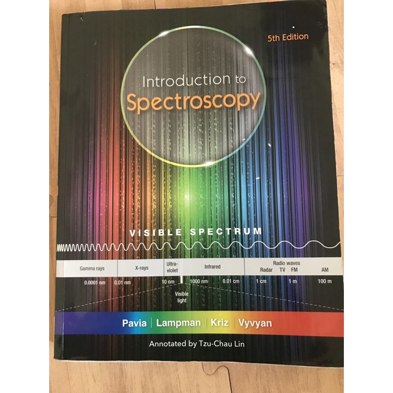 有機化學Introduction to Spectroscopy( 5th Edition) | 蝦皮購物