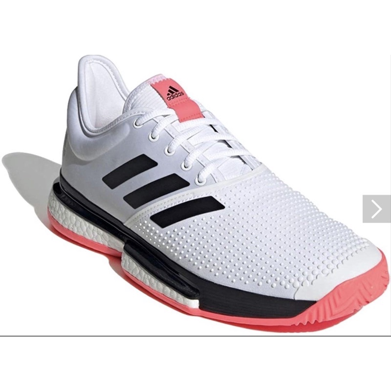 Adidas men's solecourt hotsell boost clay tennis shoe