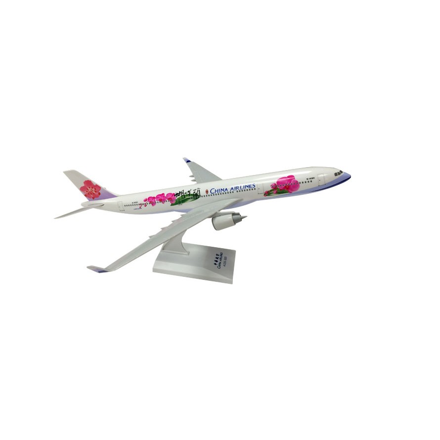 中華航空A330-300 蝴蝶蘭彩繪模型機(1/200)，限量僅剩一台! | 蝦皮購物