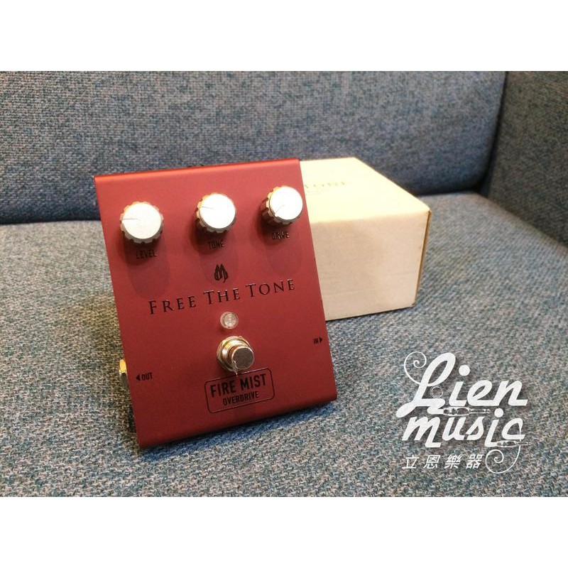 立恩樂器』免運FREE THE TONE FIRE MIST FM-1V OVERDRIVE 破音效果器