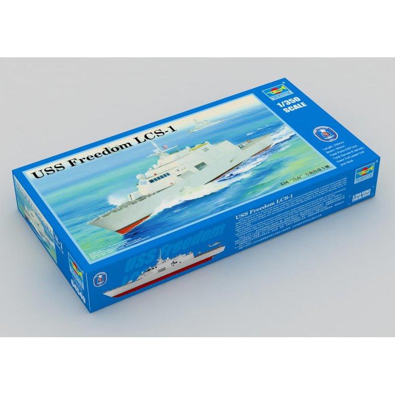 現貨 1/350 TRUMPETER 美國海軍 LCS-1自由號 濱海戰鬥艦 04549 | 蝦皮購物