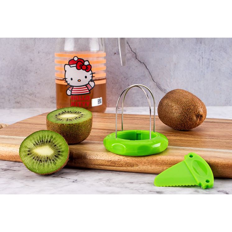 Fruit Kiwi Cutter Device Cut Digging Core Twister Slicer Kitchen