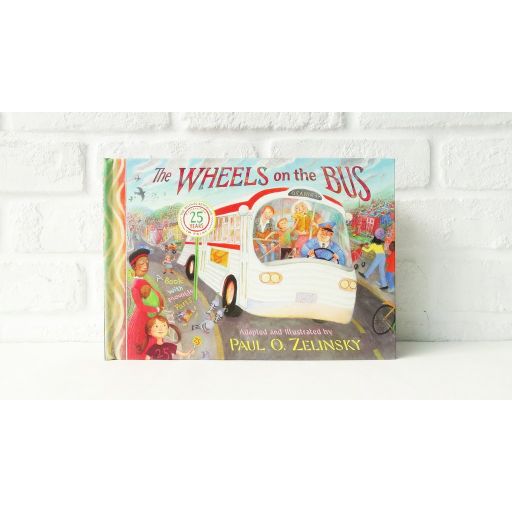 公車操作書 The Wheels on the Bus 25週年限定版 x Paul O. Zelinsky 蝦皮購物