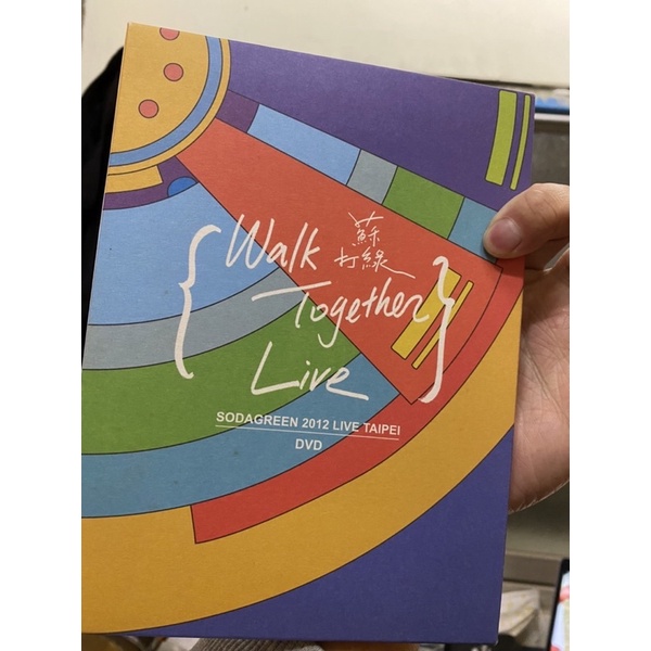 Sodagreen　蘇打綠　Walk Together Live　DVD+CD Sodagreen 蘇打綠 Walk Together Live DVD+CD