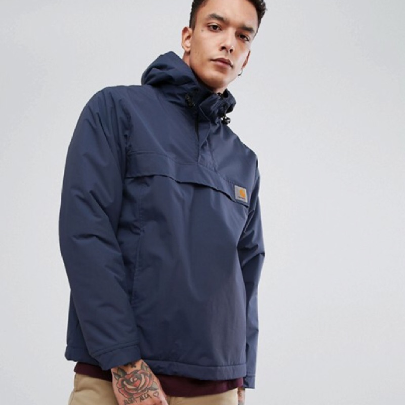 Carhartt WIP Nimbus Overhead Jacket in Navy