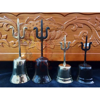 太極鈴鎮宅辟邪 紫微諱三清道祖八卦鈴 三叉鈴 招財置物 仏教美術 開運風水 法器