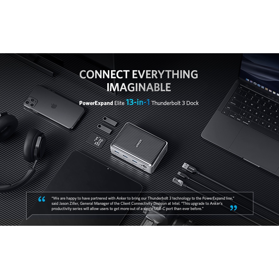 美品：Anker PowerExpand Elite 12-in-1-