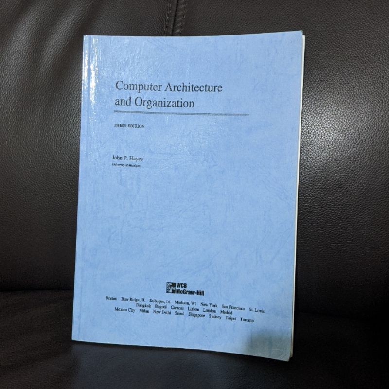 Computer Architecture and Organization 3th | 蝦皮購物