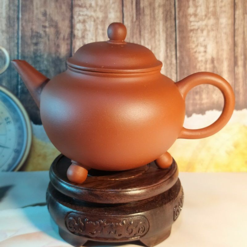 🍵早期紫砂壺貢局三足水平壺🍵早期壺水平壺宜興紫砂宜興壺| 蝦皮購物