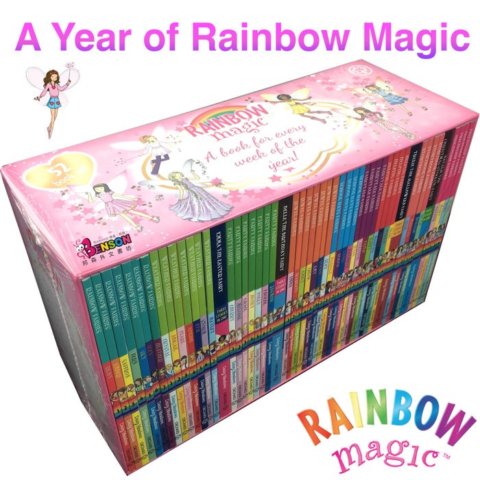 音声ありませんA Year of Rainbow Magic 52冊