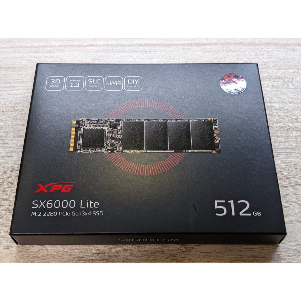 全新 ADATA威剛 XPG SX6000 Lite 512GB M.2 2280 PCIe SSD固態硬碟 | 蝦皮購物