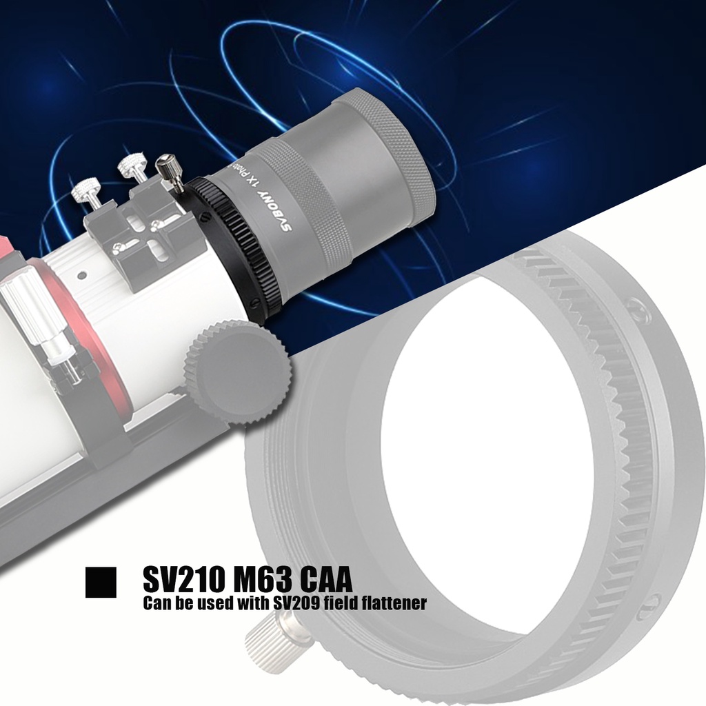 Svbony SV210 相機角度調節器 M63 螺紋 CAA 360度迴旋器 用於 SV550 天文望遠鏡 | 蝦皮購物