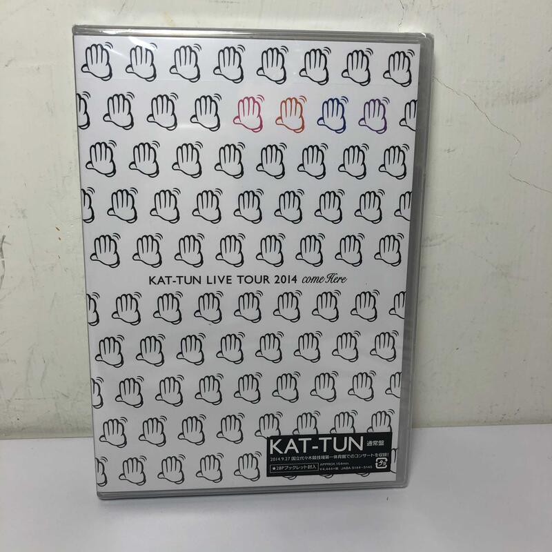 KAT-TUN LIVE TOUR 2014 come Here DVD 通常盤日盤周邊現貨【T23390