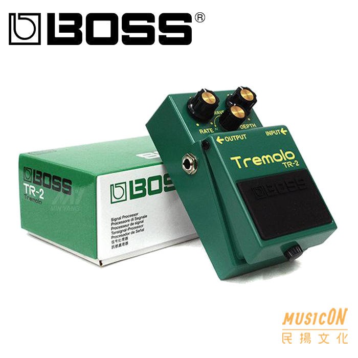 民揚樂器】效果器BOSS TR-2 Tremolo 顫音電吉他公司貨| 蝦皮購物