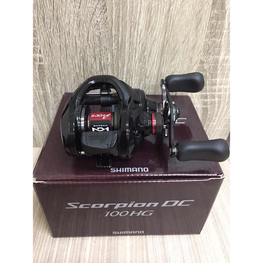 🔥【台南平昇釣具】🔥SHIMANO SCORPION DC 100 紅蠍電子煞車系統捲線器