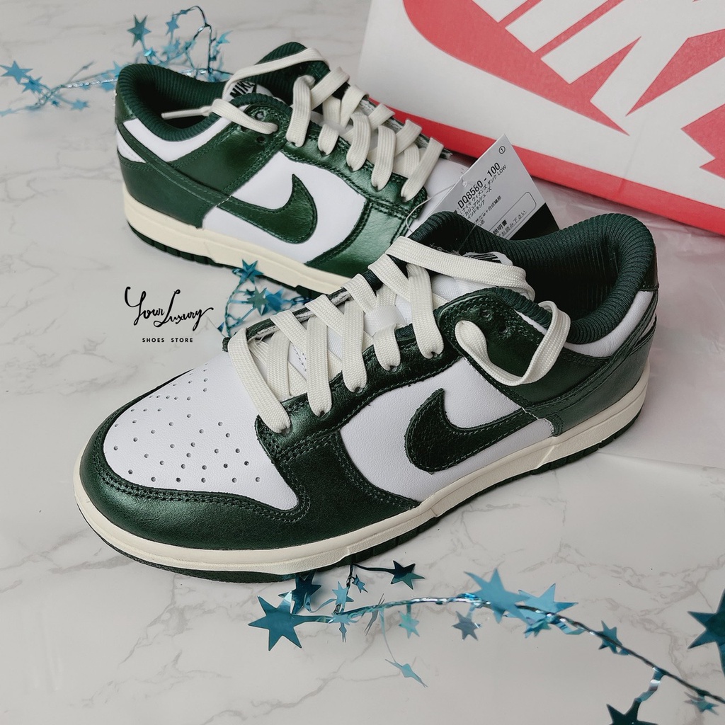 【Luxury】日本 NIKE Wmns Dunk Low Vintage Green 復古森林綠 奶油底 正品販售 女