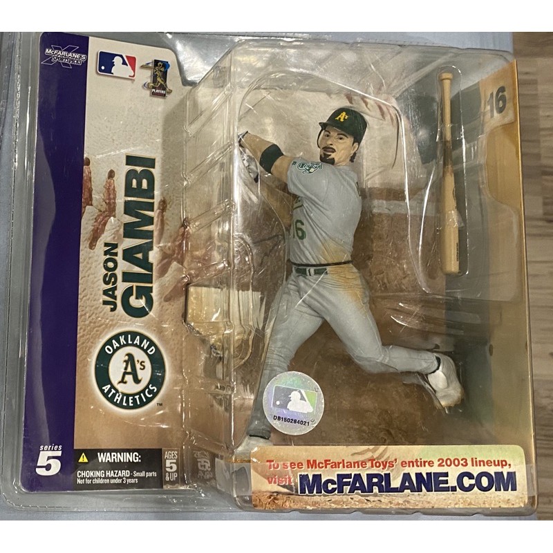 McFarlane Toys MLB Oakland As Sports Picks Baseball Series 5 Jason