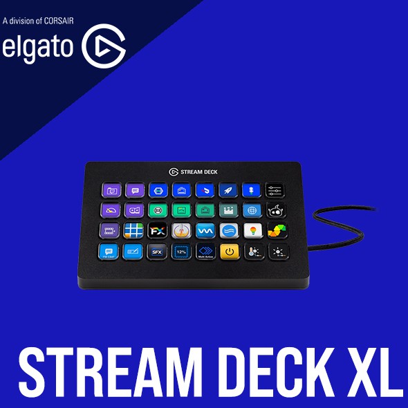 海盜船CORSAIR Elgato STREAM DECK XL 影像直播操作控制台官方授權旗艦