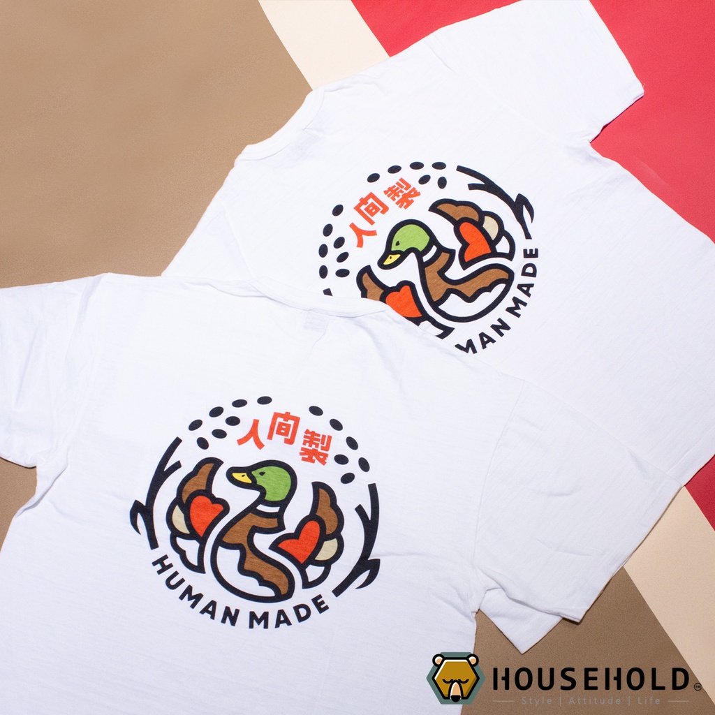 【HOUSEHOLD】HUMAN MADE POCKET T-SHIRT 人間製 鴨子 日式 天竺棉 口袋