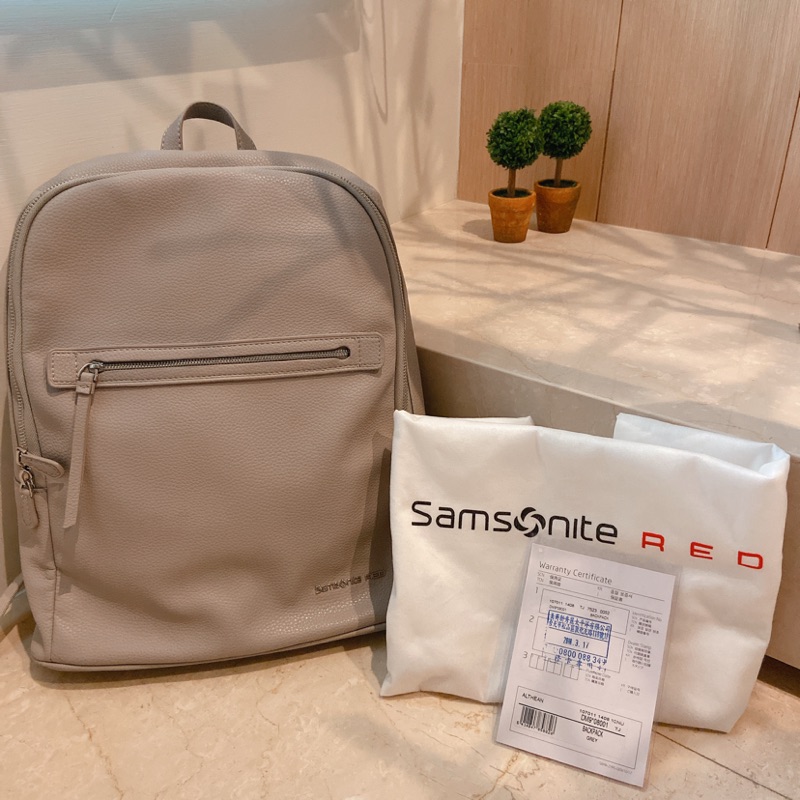 Samsonite red outlet althean backpack