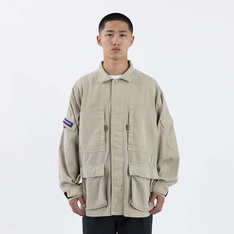 DESCENDANT/SKIPPER TWILL JACKET (NAVY)